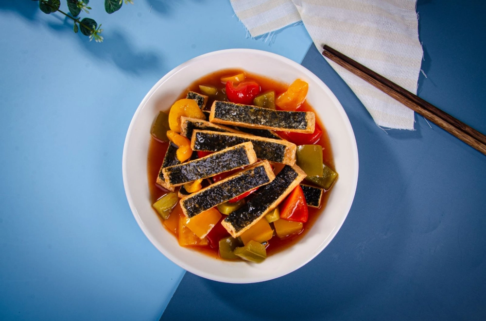 Vegetarian Fish Slice