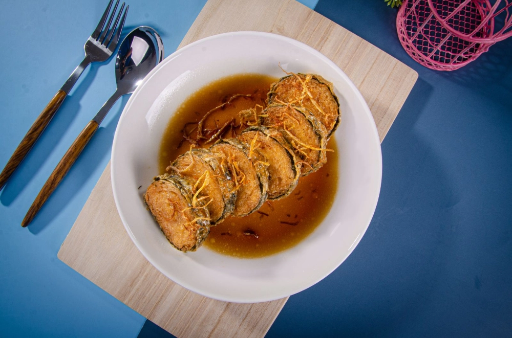 Vegetarian Seaweed Fish