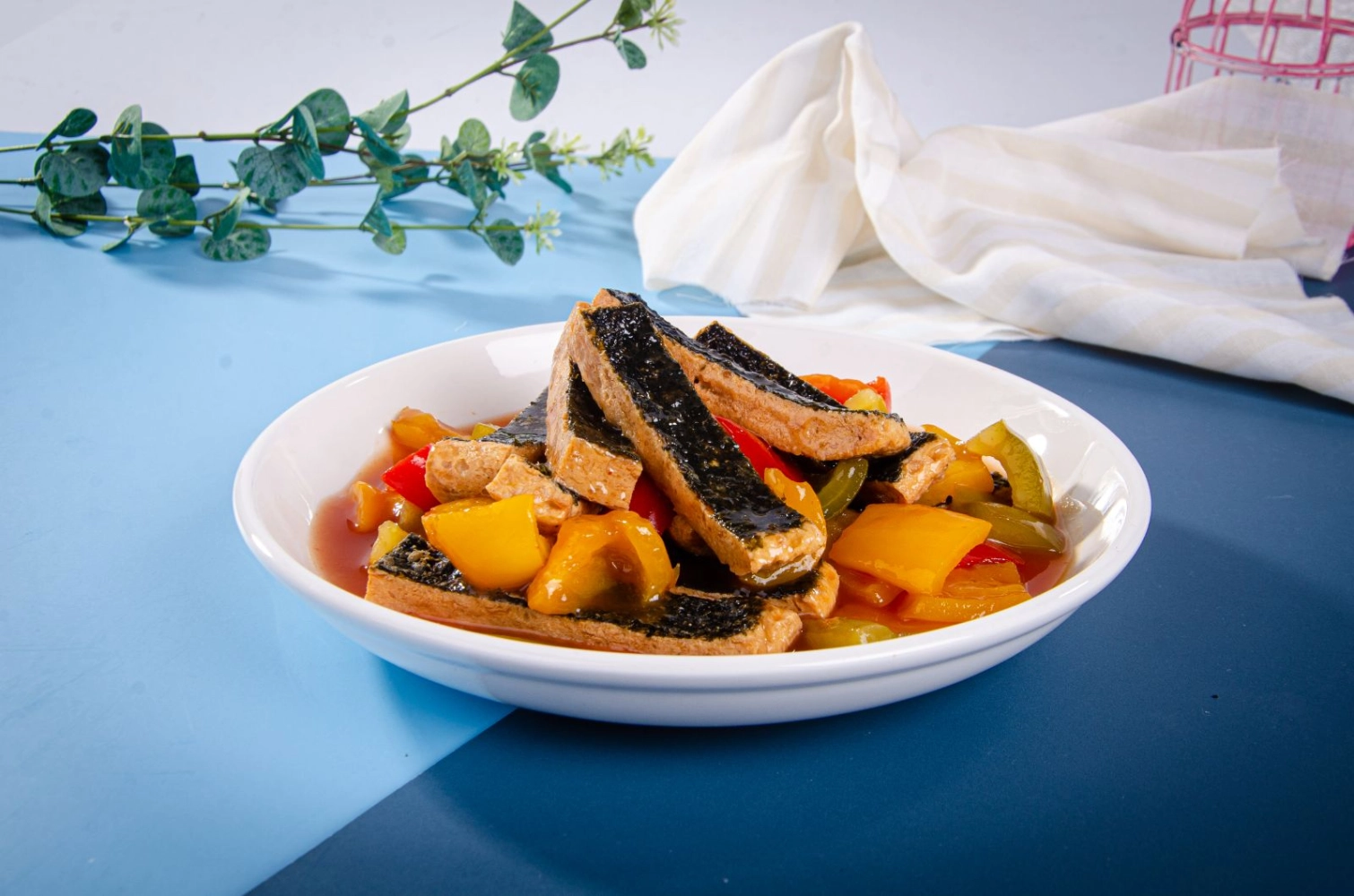 Vegetarian Fish Slice